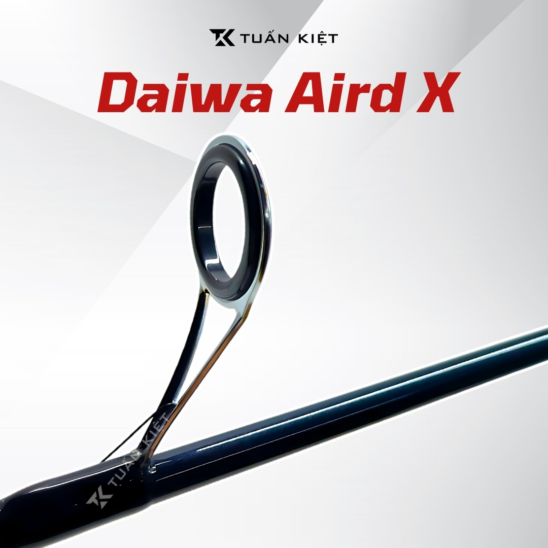 Cần lure máy đứng Daiwa AIRD X 2 khúc cắm