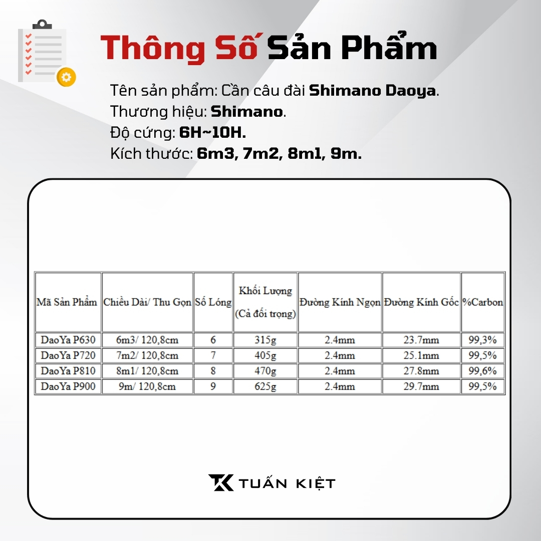 Cần Câu Tay Shimano DaoYa