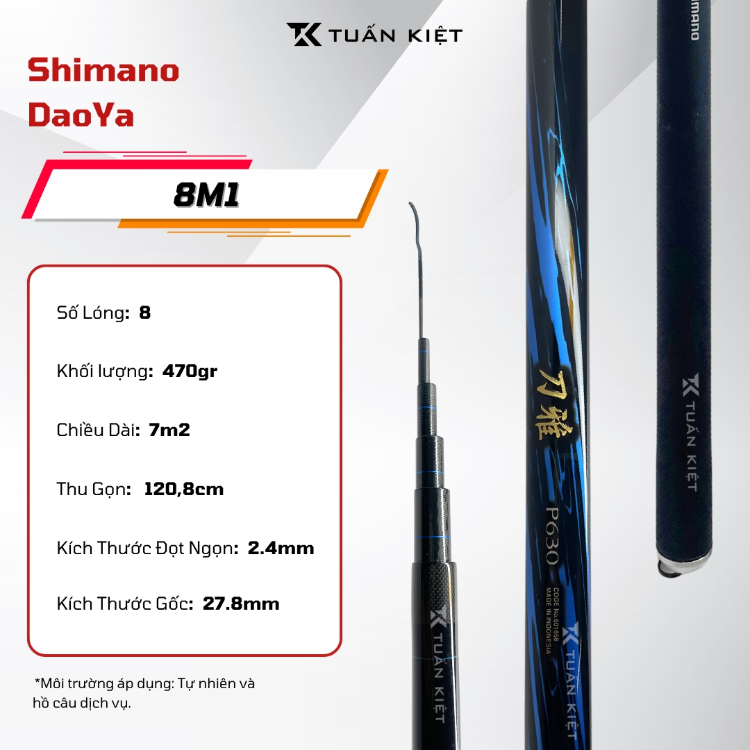 Cần Câu Tay Shimano DaoYa