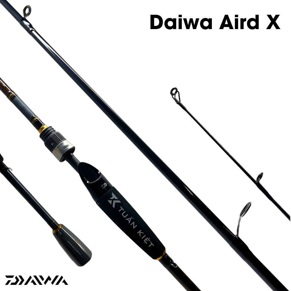 Cần lure máy đứng Daiwa AIRD X 2 khúc cắm