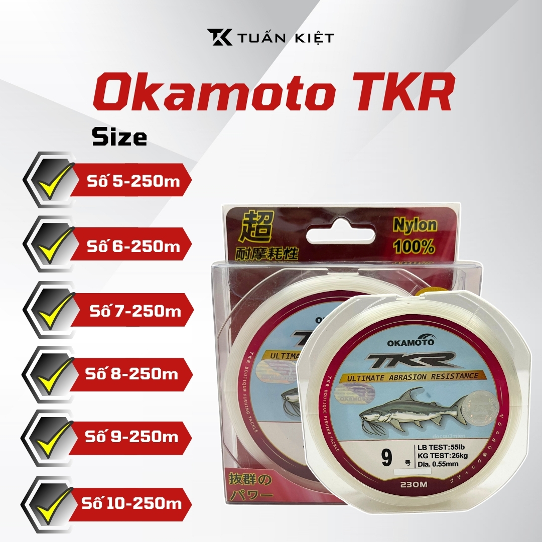Dây cước Okamoto TKR chính hãng