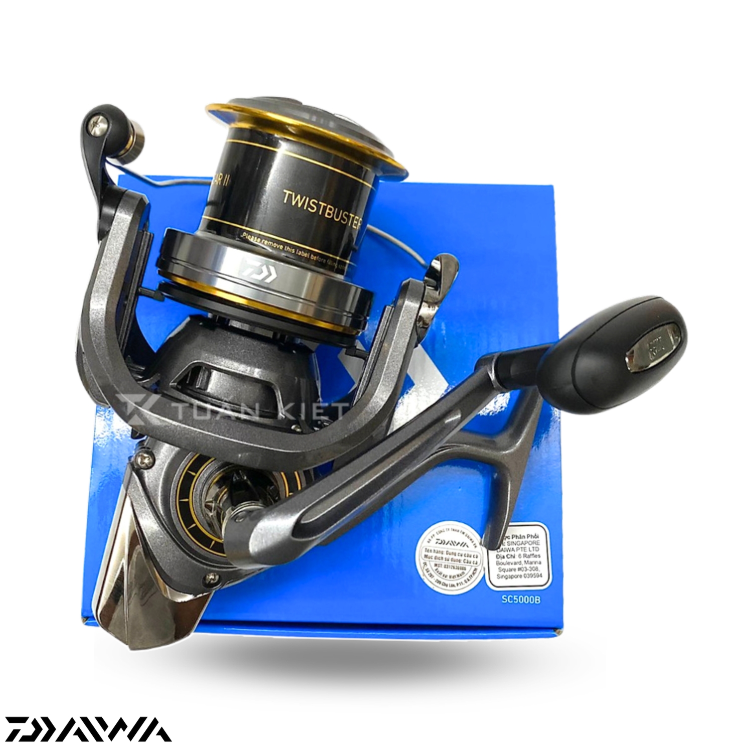 Máy Câu Cá Daiwa SHORECAST 5000B Cối Nông