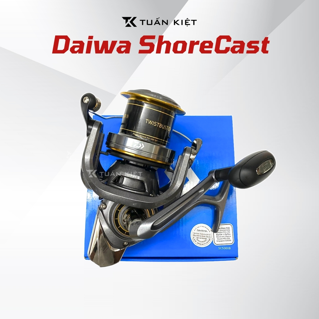 Máy Câu Cá Daiwa SHORECAST 5000B Cối Nông