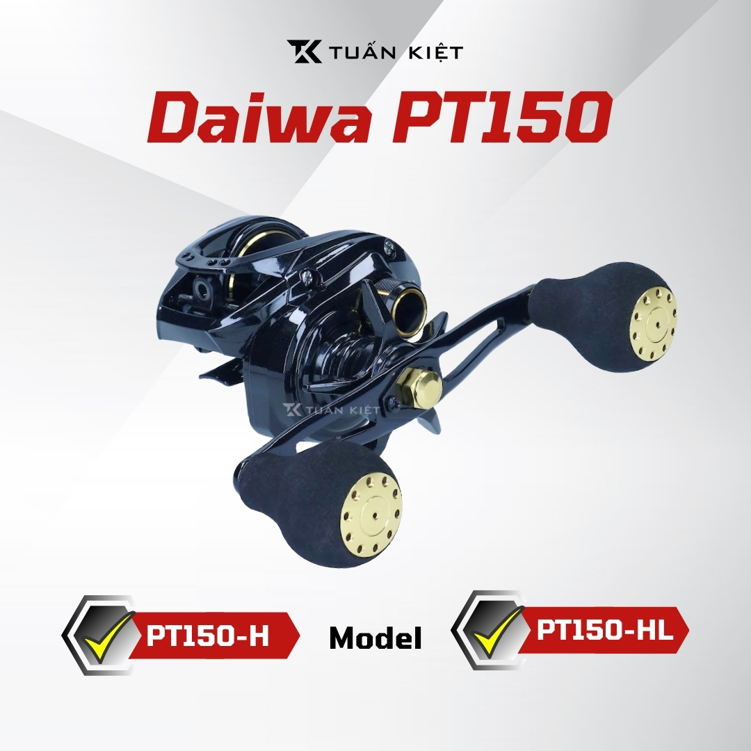 Máy câu ngang Daiwa PT 150HL BK