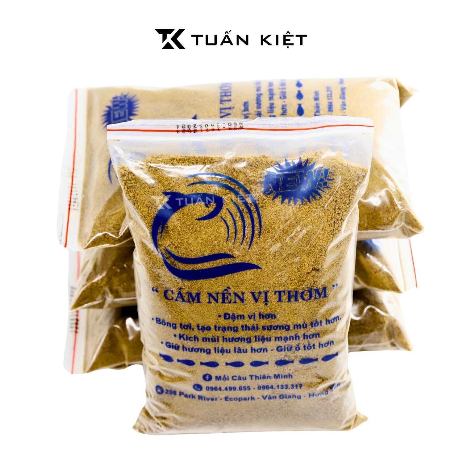 Bao bì mồi Cám nền vị thơm Thiên MInh