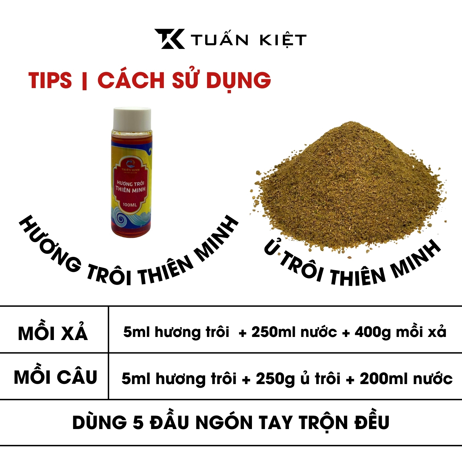 Cách sử dụng Hương trôi Thiên Minh