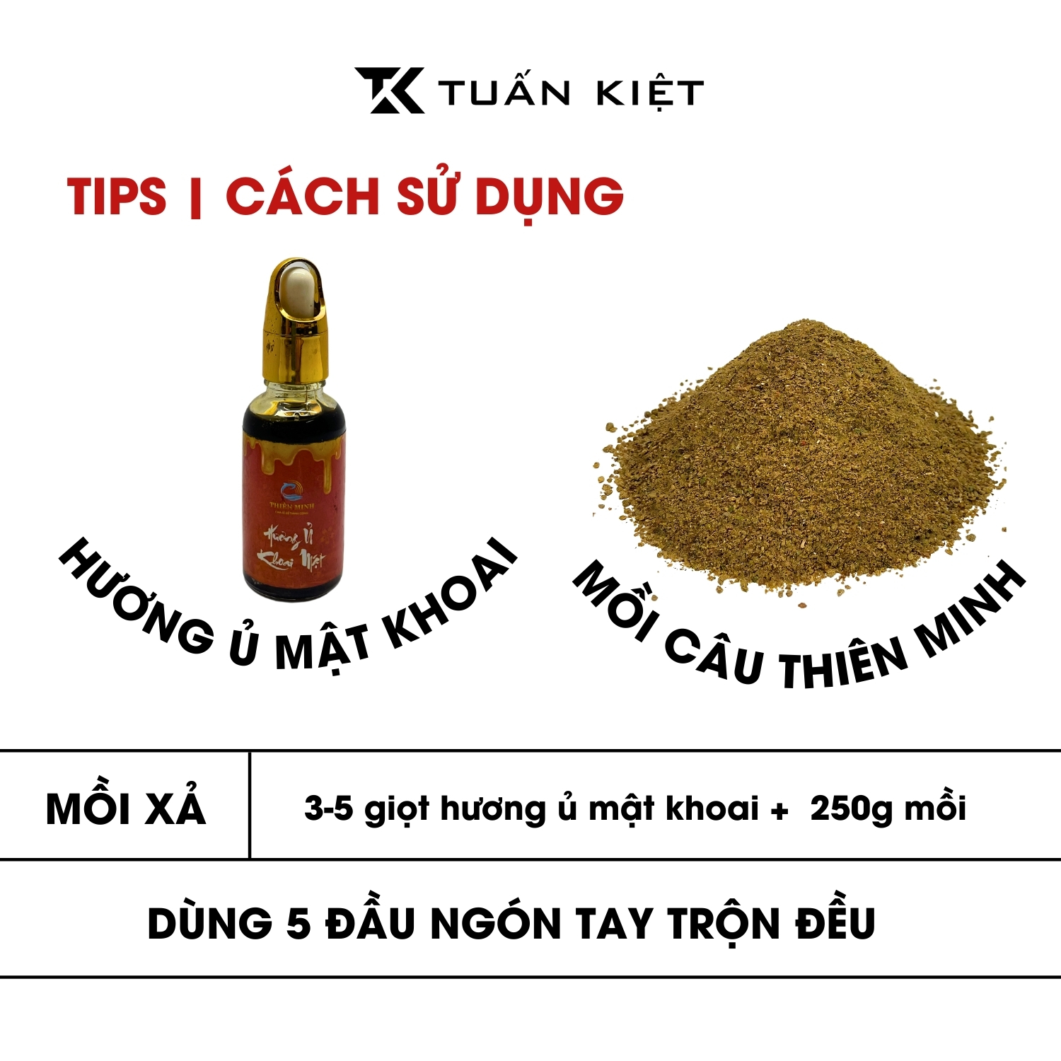 Cách sử dụng Hương ủ khoai mật Thiên Minh