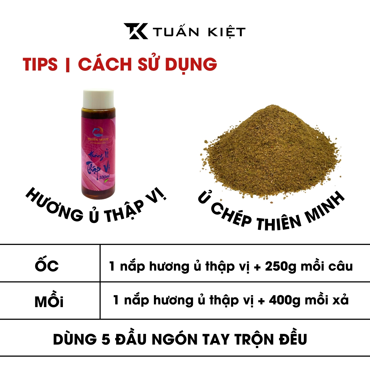 Cách sử dụng Hương ủ thập vị Thiên Minh
