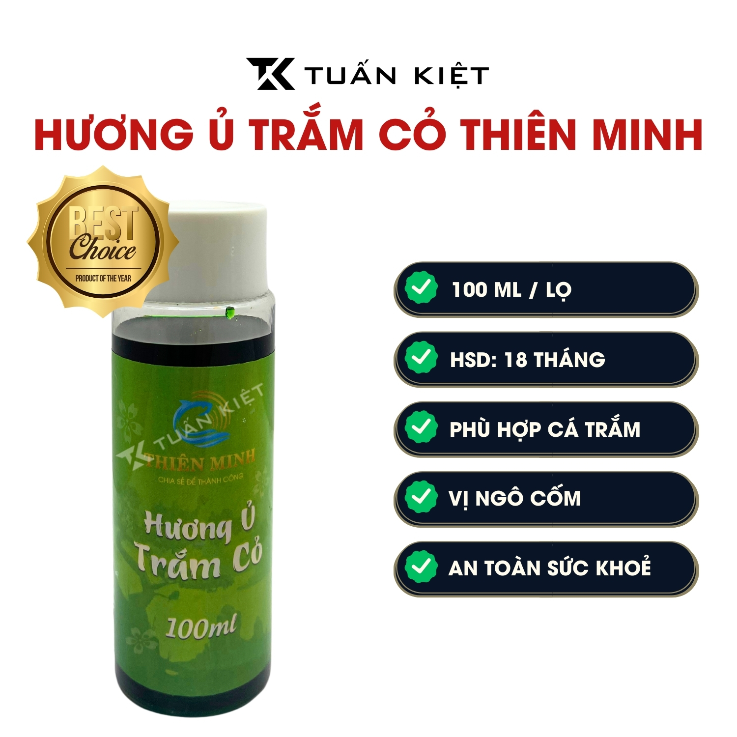 Thông tin Hương ủ trắm cỏ Thiên Minh