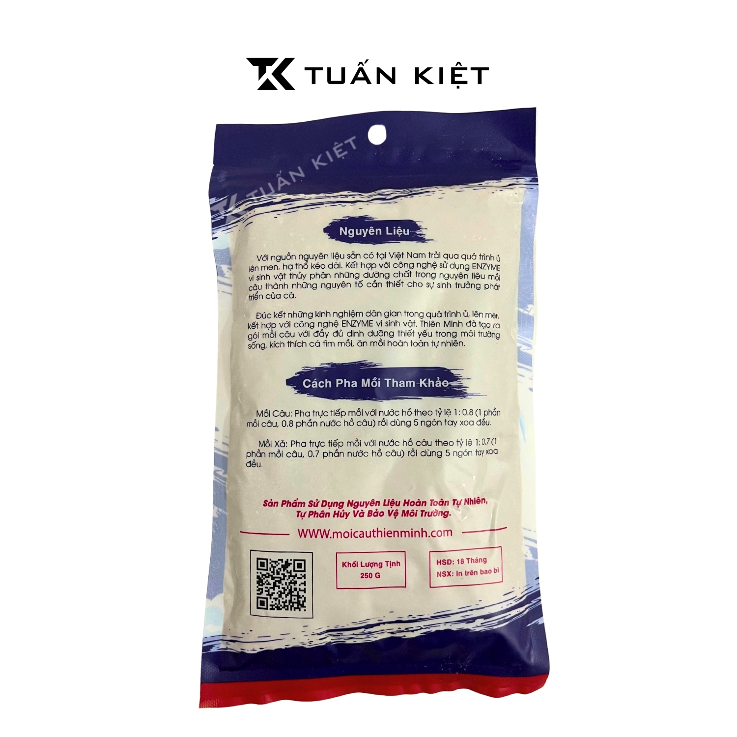 Bao bì mồi câu cá Ủ rô Thiên Minh