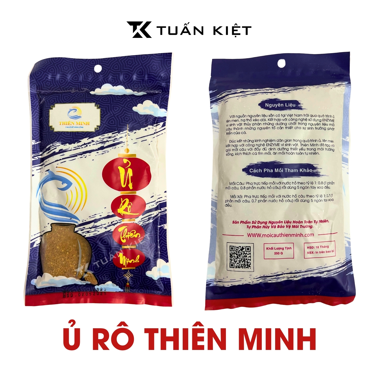Mồi câu Ủ rô Thiên Minh