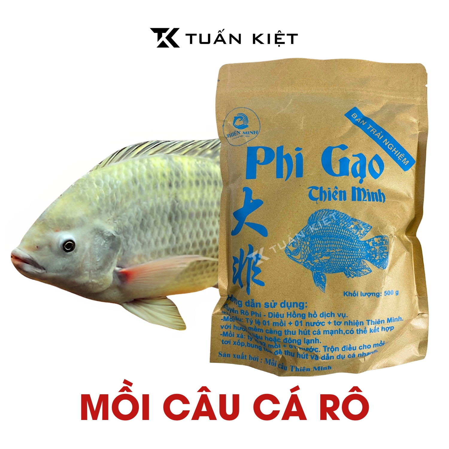 Phi gạo cấp tốc câu cá chép Thiên Minh