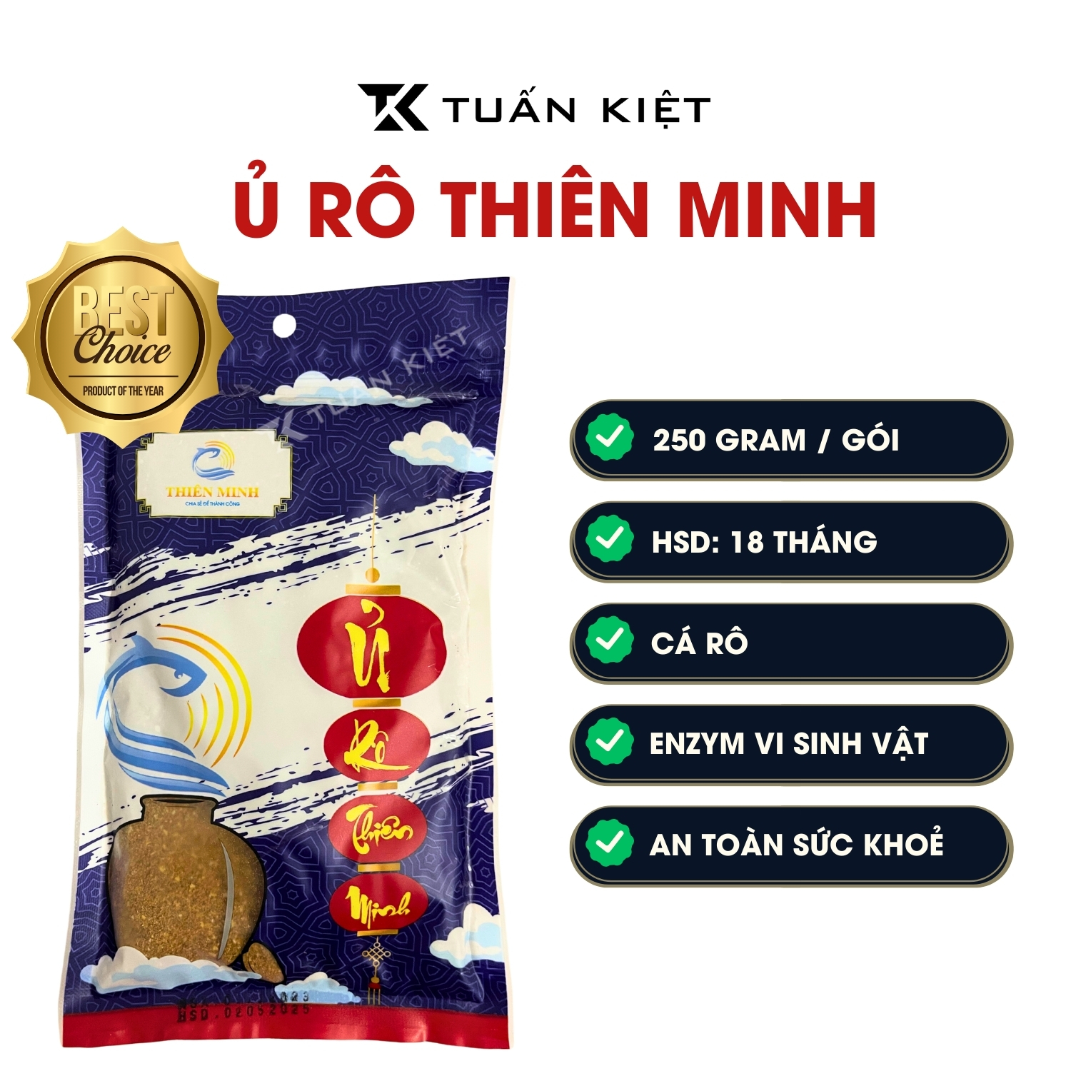 Thông tin mồi câu cá Ủ rô Thiên Minh